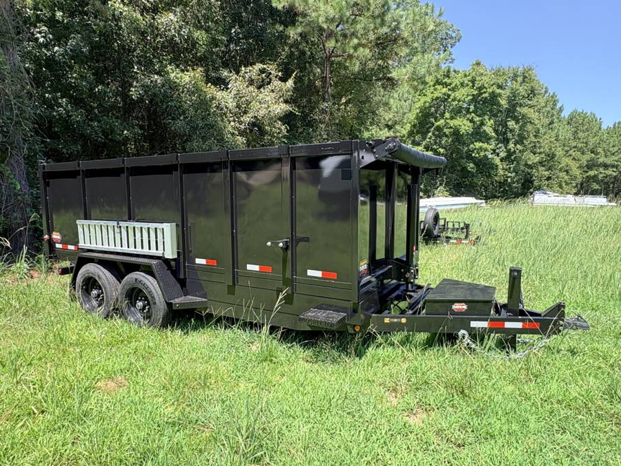 2027 Covered Wagon Prospector 7x16 telescopic dump trailer